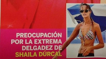 Una de las fotos publicadas por &#039;Lecturas&#039;.