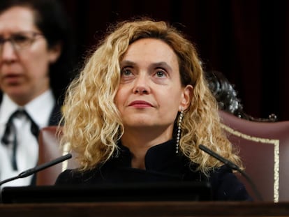 Meritxell Batet, en el Congreso de los Diputados.