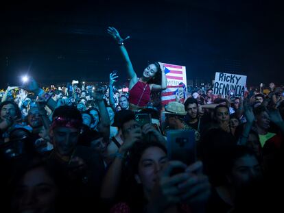 Concierto de Bad Bunny en la última edición del Sónar.