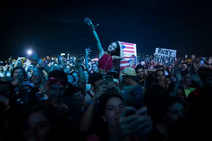 Concierto de Bad Bunny en la última edición del Sónar.