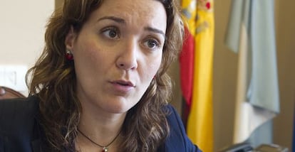 Gemma Ara&uacute;jo, alcaldesa de La L&iacute;nea.