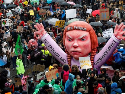 Las protestas mundiales contra el cambio climático, en imágenes