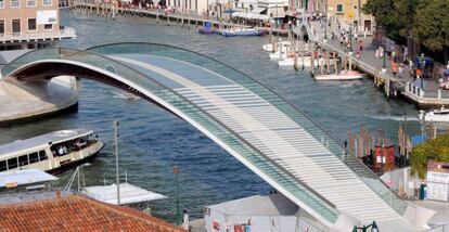 El puente de Calatrava en Venecia, en una imagen de archivo.