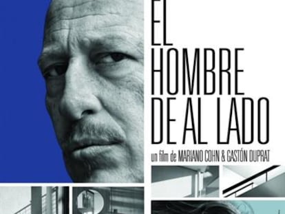 Cartel de El hombre de al lado