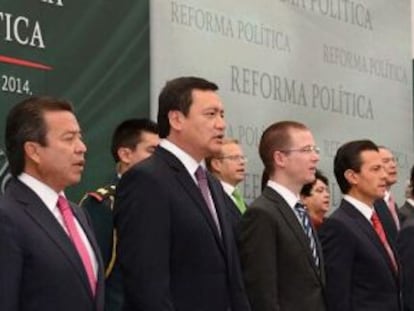 Acto de promulgaci&oacute;n de la reforma pol&iacute;tica