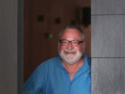 Fernando Savater, ayer en El Escorial, donde habló de <i>Ética para Amador.</i>