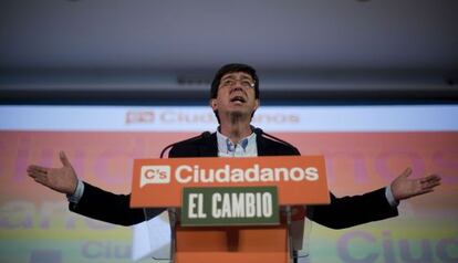 Juan Marín, candidato de Ciudadanos a la Junta.