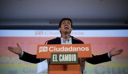 Juan Mar&iacute;n, candidato de Ciudadanos a la Junta. 