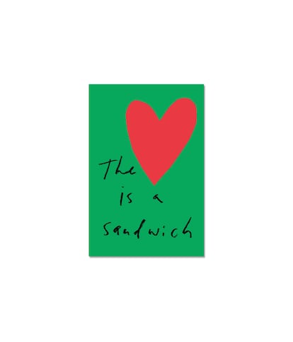 Portada de 'The Heart Is A Sandwich', de Jason Fulford. MACK Books. 
