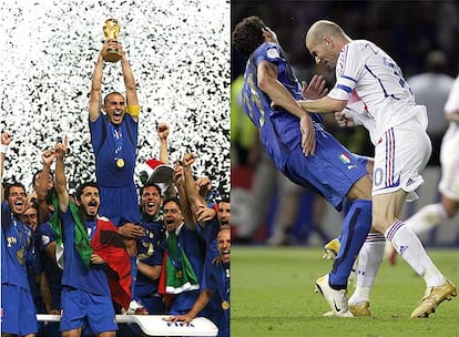 La selección italiana conquista su cuarta Copa del Mundo al imponerse por penaltis a Francia en la final de Berlín. Un partido que será recordado por la agresión de Zidane sobre el italiano Materazzi.