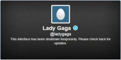 Estado de la cuenta de Lady Gaga.