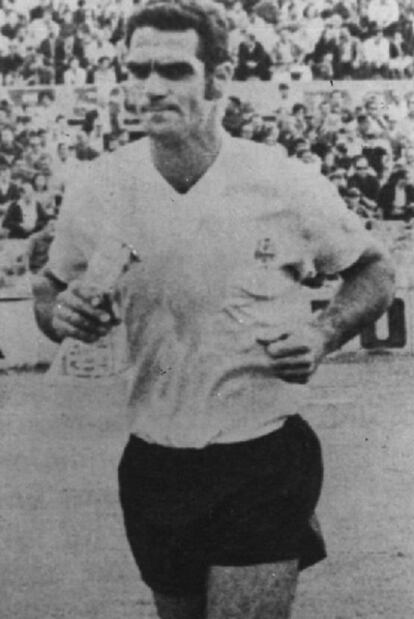 Luis Ubiña, durante su etapa de jugador.