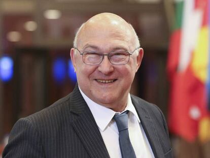 El ministro galo de Finanzas, Michel Sapin.