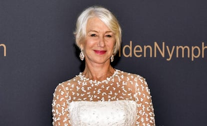 La actriz Helen Mirren.