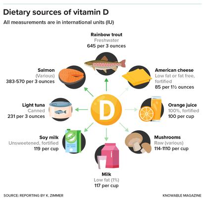 A few common food items can deliver a significant portion of your daily vitamin D needs, either because they are naturally rich in it or because they are fortified with the vitamin.