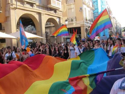 Celebración del Día del Orgullo LGTBI+ en Logroño el pasado 29 de junio.