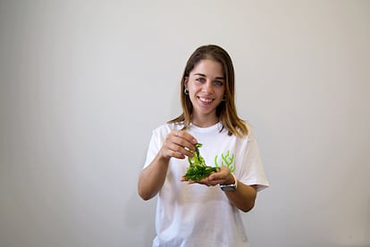 Silvia Antón, bióloga de la empresa Mediterranean Algae