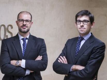 Jos&eacute; &Aacute;ngel Fuentes y Fernando Gil de Santiva&ntilde;es, nuevos gestores de Mutuactivos.
