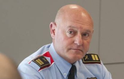 El comisario de los Mossos d'Esquadra, David Piqué.
