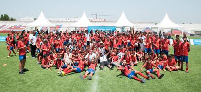 Los participantes del torneo reunidos.