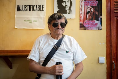 Germán, inquilino en una casa de la avenida de Vallcarca de Barcelona que será expropiada y derribada. Su contrato es de 2005, posterior a 2002 y no tiene derecho a realojo.