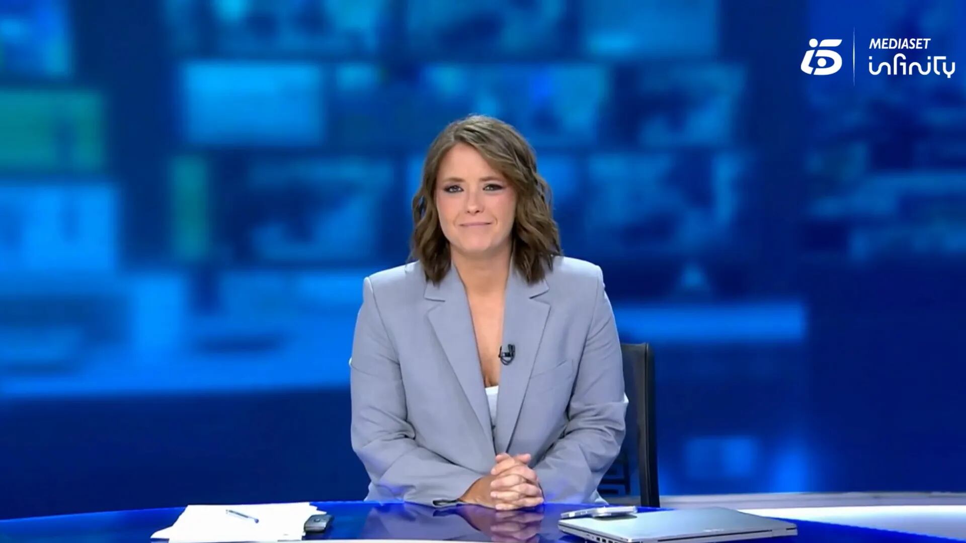 La emoción de María Casado al despedirse de Informativos Telecinco: “Espero que pronto nos volvamos a ver”