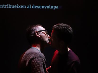 Escena de la obra 'La Sort', en la Sala Beckett.