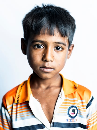 Mohamed, 8 años.