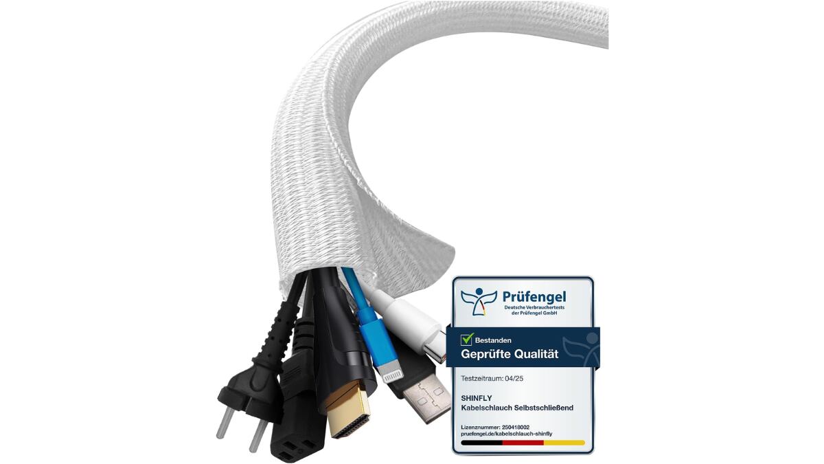 Funda organizadora de cables.