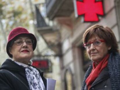 Mar&iacute;a Ram&iacute;rez y Rosario Mart&iacute;nez han tenido problemas para conseguir su medicaci&oacute;n.