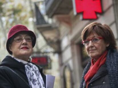 Mar&iacute;a Ram&iacute;rez y Rosario Mart&iacute;nez han tenido problemas para conseguir su medicaci&oacute;n.