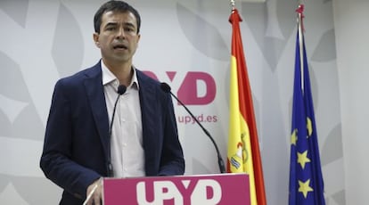 Andrés Herzog, líder de UPyD, en una imagen de archivo.