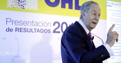 El presidente de OHL, Juan Miguel Villar