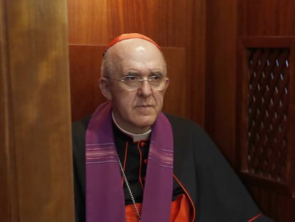 El cardenal arzobispo de Madrid, Carlos Osoro.