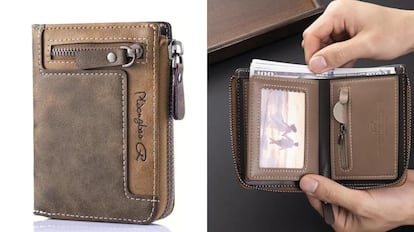 carteras baratas de hombre en amazon haul