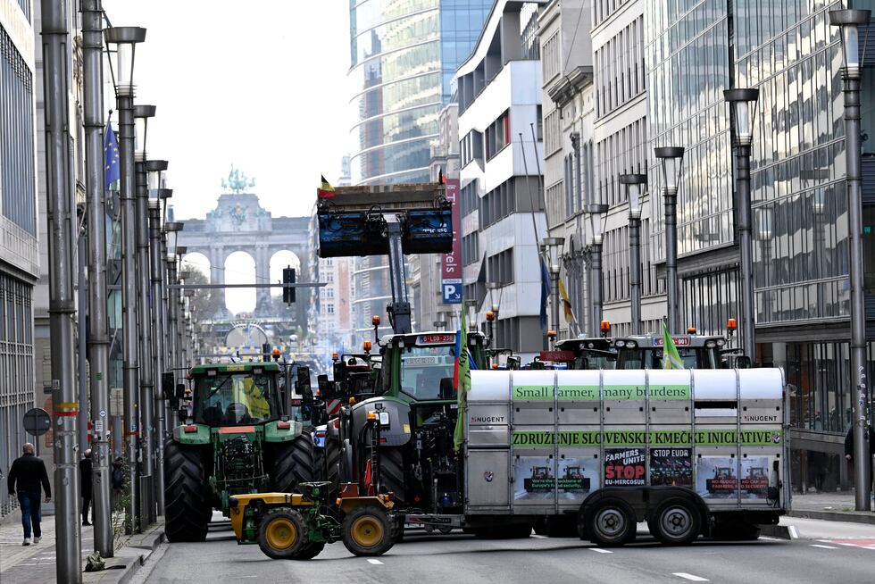 Las protestas de agricultores contra el pacto entre la UE y Mercosur ...