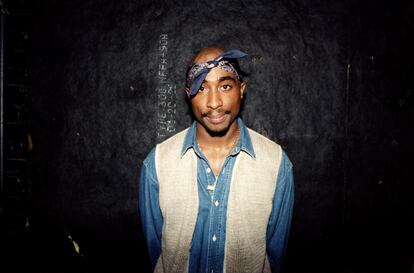 Rapper Tupac Shakur