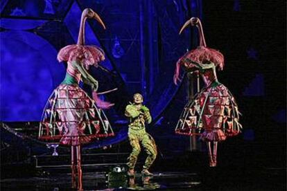 Representación de <i>La flauta mágica </i><b>en la Metropolitan Opera de Nueva York.</b>