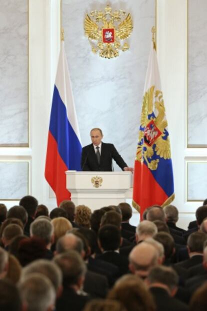 Putin se dirige este jueves a la Asamblea Federal rusa