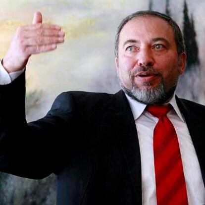 Avigdor Lieberman, líder del partido ultranacionalista Israel Beiteinu.