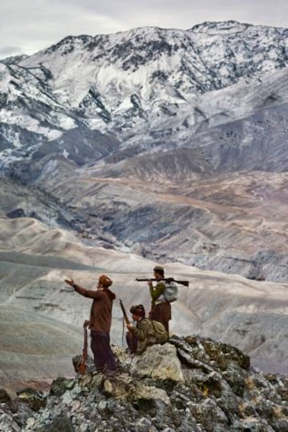 Muyahidines en la provincia de Logar, en 1984.