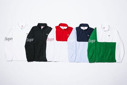 La colaboración de Supreme y Lacoste.