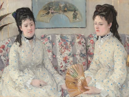 'Las hermanas' (1869), de Berthe Morisot.