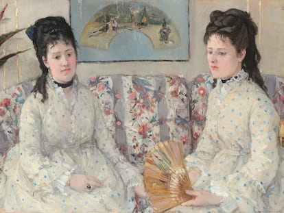 'Las hermanas' (1869), de Berthe Morisot.