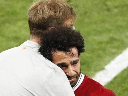 Klopp consola Salah.