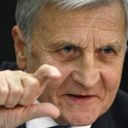 El gobernador del BCE, Jean Claude Trichet.