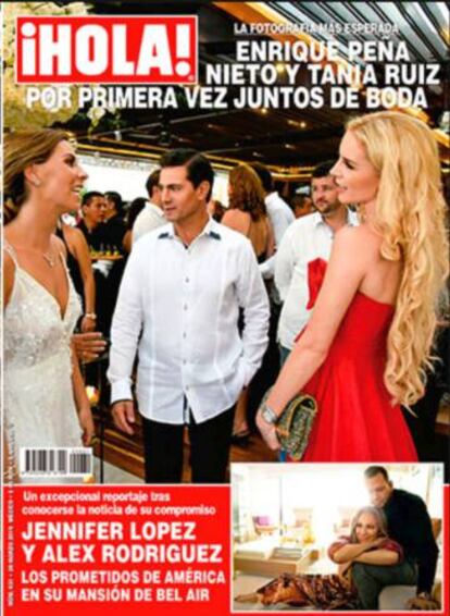 La portada de la revista.