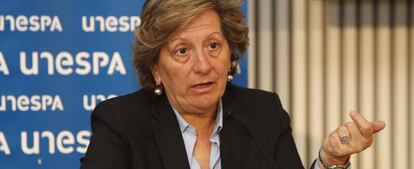 Pilar González de Frutos, presidenta de Unespa, la patronal de las compañías de seguros.