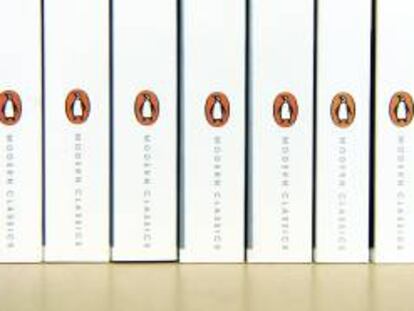 Libros de la editorial Penguin en la estantería de una librería.EFE/Archivo