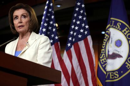 Nancy Pelosi en el Capitolio de EE UU.